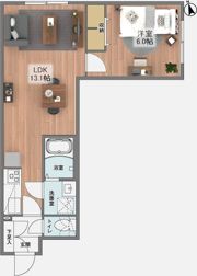 ウェルスクエア桜上水の間取り画像