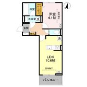 D－Gran西本町の間取り画像