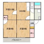 田中コーポBの間取り画像