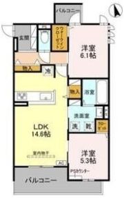 フィエルテ(Fierte)の間取り画像