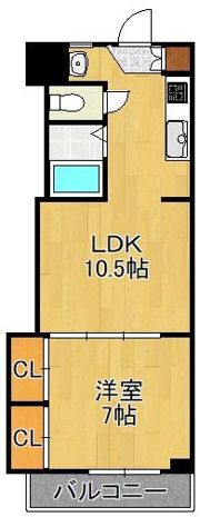 コンフォルトIの間取り画像