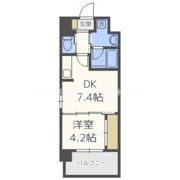 ライブガーデン新大阪の間取り画像