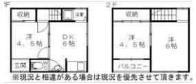 リヴフレ四條畷岡山5の間取り画像