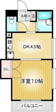 カサデナカノの間取り画像