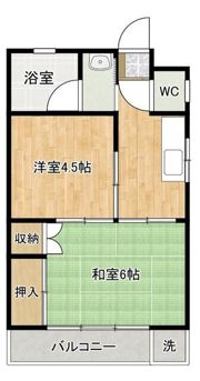 まことハイツの間取り画像