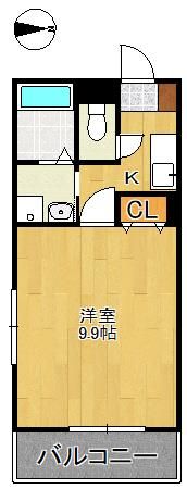 アムールREVEの間取り画像