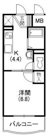 クレールアンの間取り画像