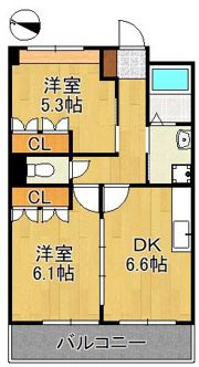 カーサフェリーチェONGAの間取り画像