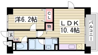 リバーサイドレジデンスの間取り画像