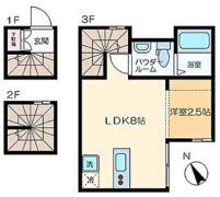 Alley Houseの間取り画像