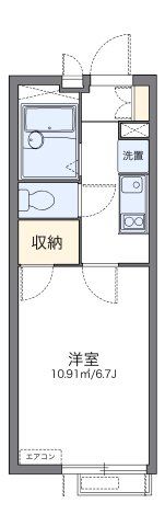 レオパレスT＆Tの間取り画像