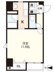 カーサ・フィオーレ表町の間取り画像