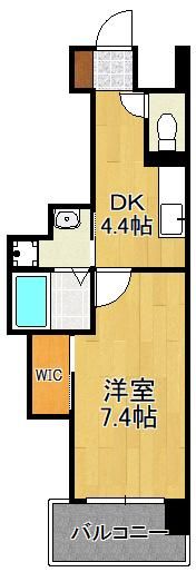 アベニール幸の間取り画像