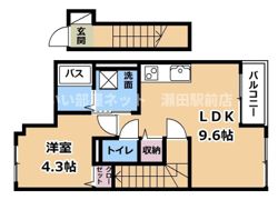 パインフィールド松の間取り画像