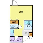 日興パレセゾン経堂の間取り画像