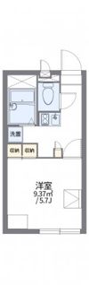 レオパレスリブラⅡの間取り画像
