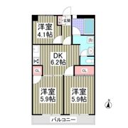アイダパレス大成の間取り画像