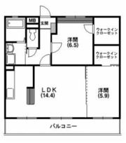 ウエルイーストの間取り画像