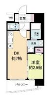 セレニテ神戸ミラクノールの間取り画像