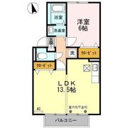 プレジールマーチ Aの間取り画像