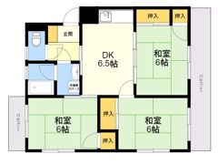 白水ビルの間取り画像