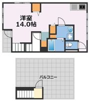 VIEJOUER西田辺の間取り画像