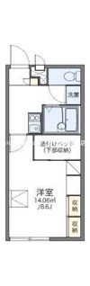 レオパレスMADOKAの間取り画像