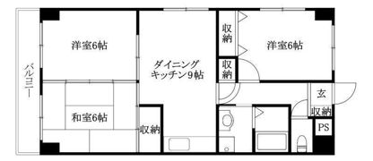ファミール空港通の間取り画像