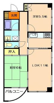 ネオ中ハイツの間取り画像