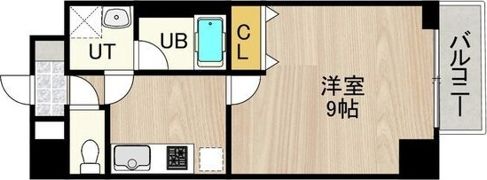 CITY SPIRE浜大津駅前の間取り画像