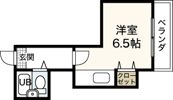 第88東白島ビルの間取り画像