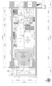 Brillia文京江戸川橋の間取り画像