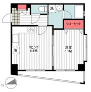 ユニアスコスモエイトの間取り画像