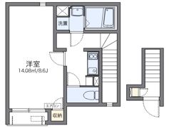 レオネクストHOSOYAⅢの間取り画像