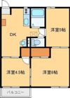 パークハイツAの間取り画像