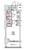 スプランディッド上本町WESTの間取り画像