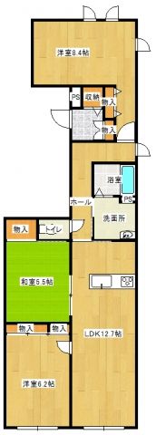 west village 1の間取り画像