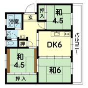 鍬守ビルの間取り画像