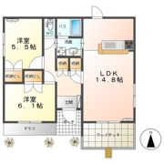 井野戸建の間取り画像