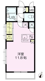 グラースビ若林の間取り画像