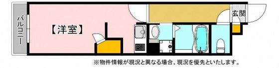 D.siel広島駅前の間取り画像
