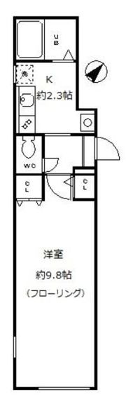 モデュロール五反田の間取り画像