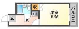 ジャルダン皆賀の間取り画像