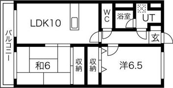 レイクグリーンAKEBONOの間取り画像