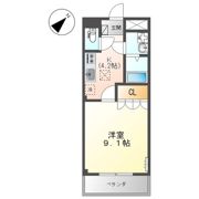 アルカディア明日香の間取り画像