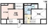Partage suzu(パルタージュスズ)の間取り画像
