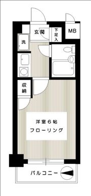 クリオ新杉田壱番館の間取り画像