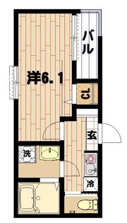 MELDIA COURTの間取り画像