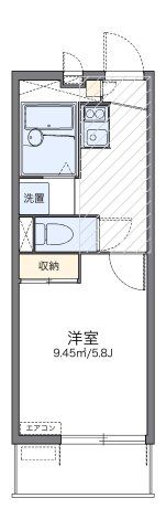 レオパレスオクシムの間取り画像