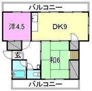 クレインハイツの間取り画像